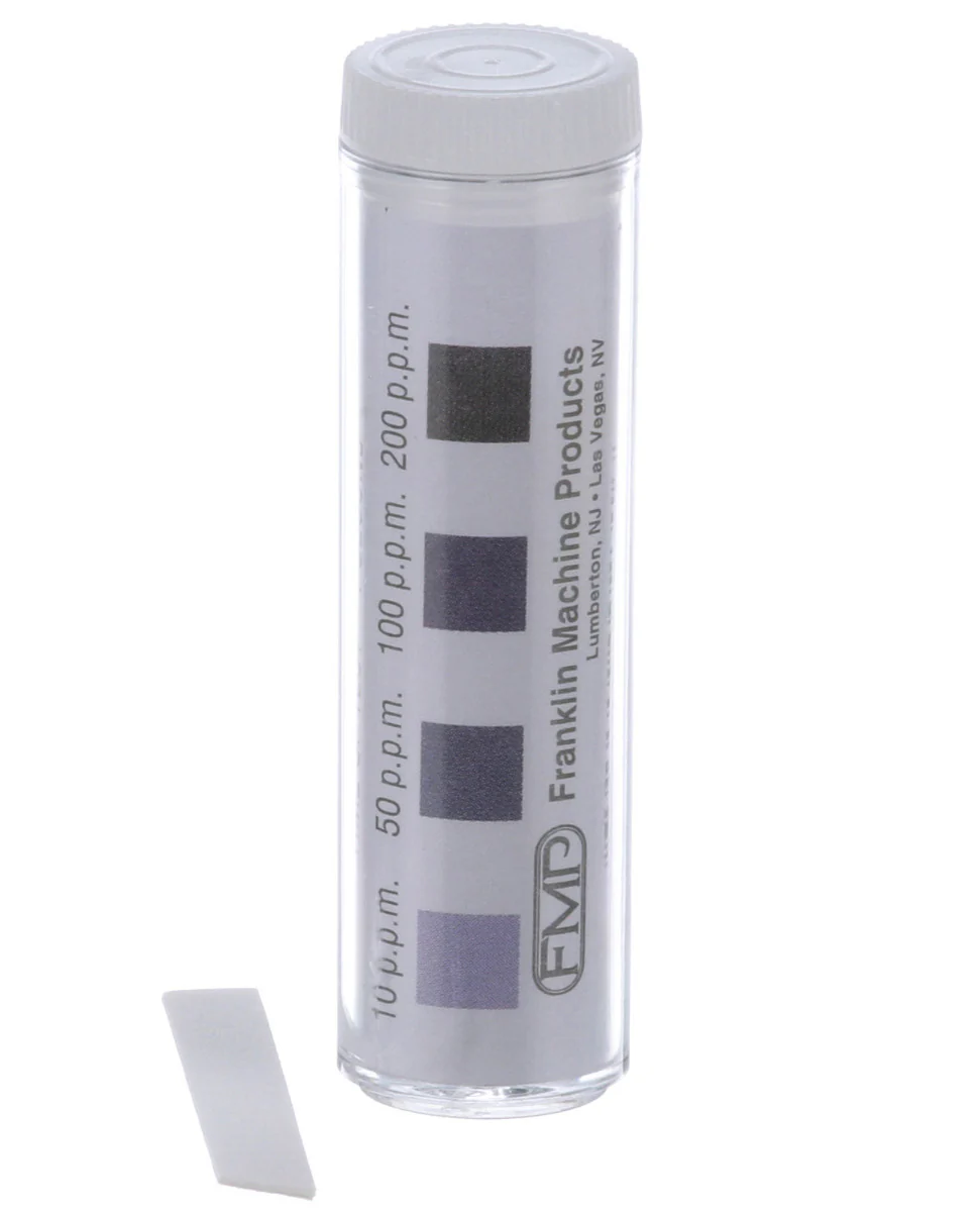 FMP 142-1362 Litmus Test Strips for Chlorine Sanitizers 10-200 ppm - 100 Strips per Pack - Image 5