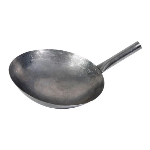 Town 34742 Steel Mandarin Wok 12" with 7" Reinforced Steel Handle