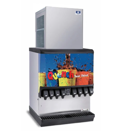 Manitowoc RNP0620W Nugget Style Water Cooled Ice Machine Head 22" - 613 lb./24 hr - Image 4
