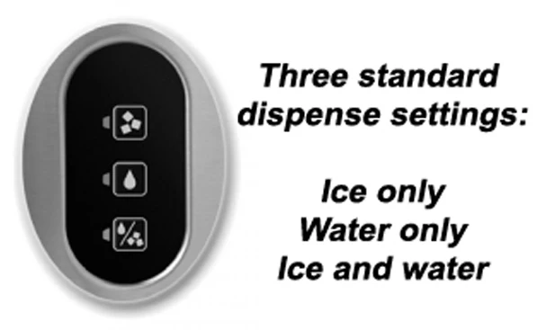 Manitowoc CNF0201A Countertop Nugget Ice Maker & Water Dispenser - 12- lb. Bin with Sensor Dispensing - Air Cooled - Image 3