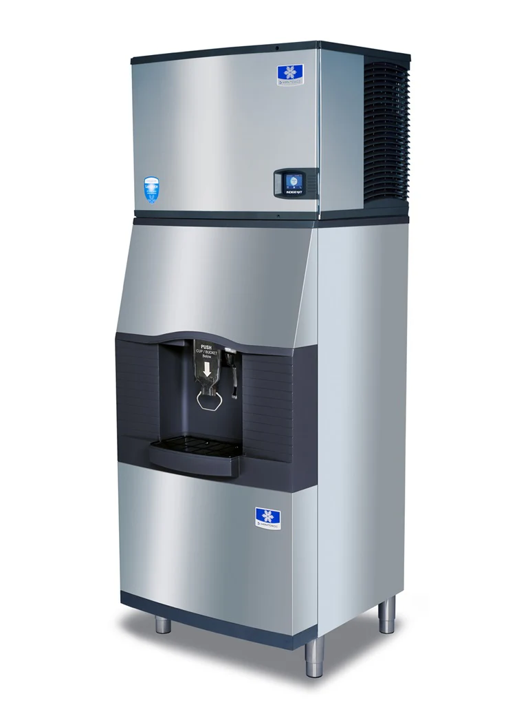 Manitowoc SFA292 Floor Model Touchless Lever Hotel / Vending Ice Dispenser with Built-In Water Valve 30" - 180 lb. Capacity - Image 5