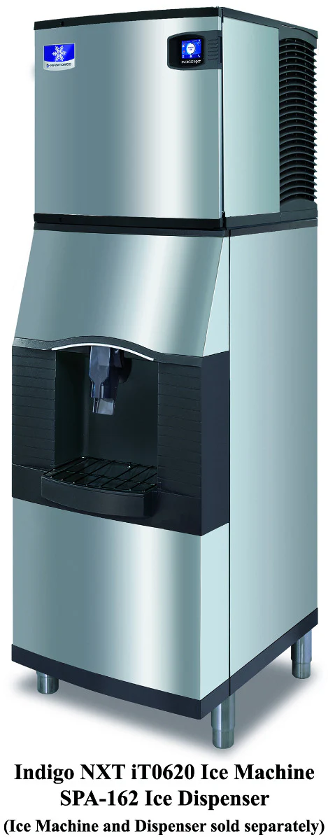 Manitowoc SPA162 Ice Dispenser 22" Floor Model Touchless Lever – 120 lb Capacity - Image 3