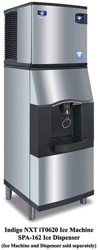 Manitowoc SPA162 Ice Dispenser 22" Floor Model Touchless Lever – 120 lb Capacity - Image 4