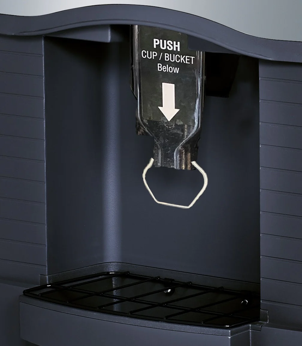 Manitowoc SPA162 Ice Dispenser 22" Floor Model Touchless Lever – 120 lb Capacity - Image 5