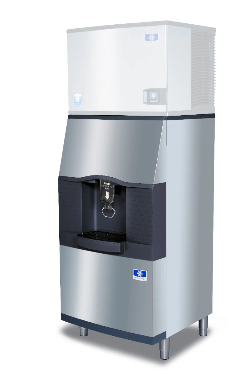 Manitowoc SPA312 Floor Model Touchless Lever Hotel / Vending Ice Dispenser 30" - 180 lb. Capacity