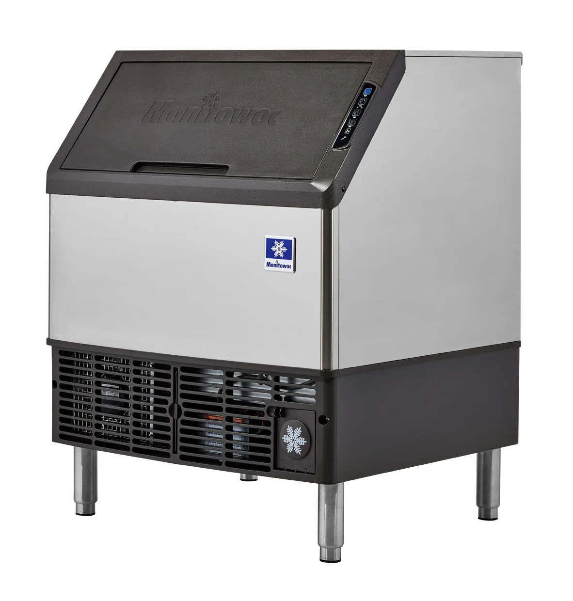 Manitowoc UDP0310A NEO Air Cooled Undercounter Dice Ice Machine with 119 lb. Bin 30" - 315 lb/24hrs