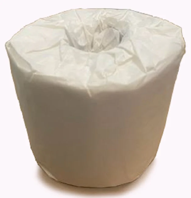 Matera SL-FH-TRR34 White 2-Ply 500 Sheet Toilet Tissue Paper Roll 4" Dia. - 96/Case