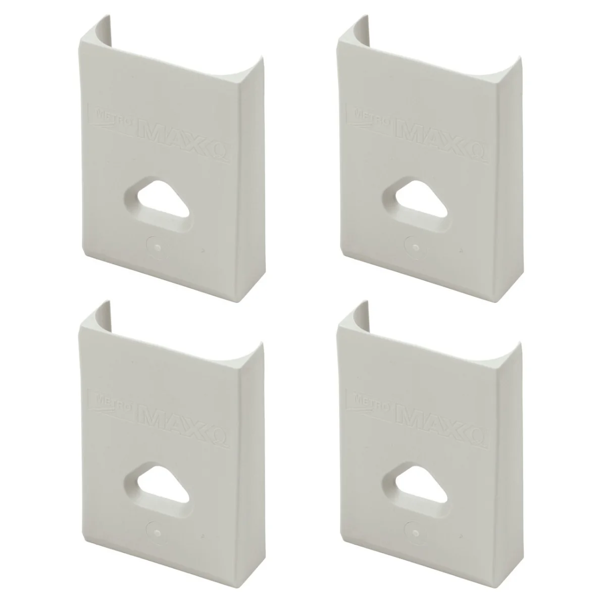 Metro MQ9985 MetroMax Q Industrial Plastic Shelving Wedges / Shelf Connectors - 4/Bag