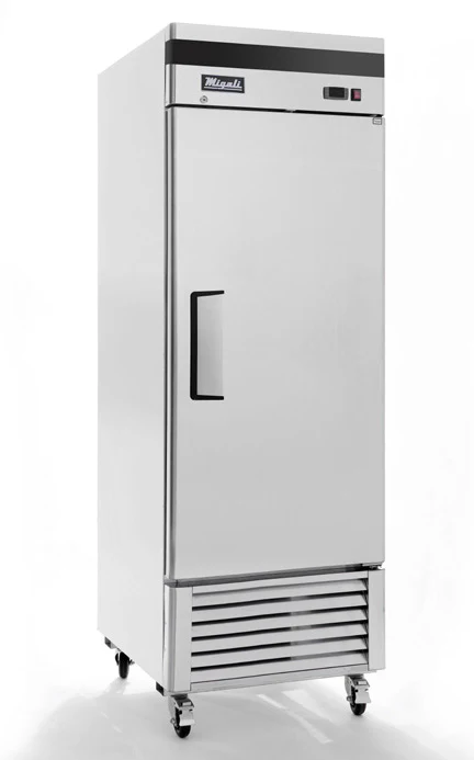Migali C-1FB-HC Competitor Series 1-Section 1 Solid Door Reach-In Freezer 27" - Bottom Mount Compressor - 23 cu. ft. - 115v