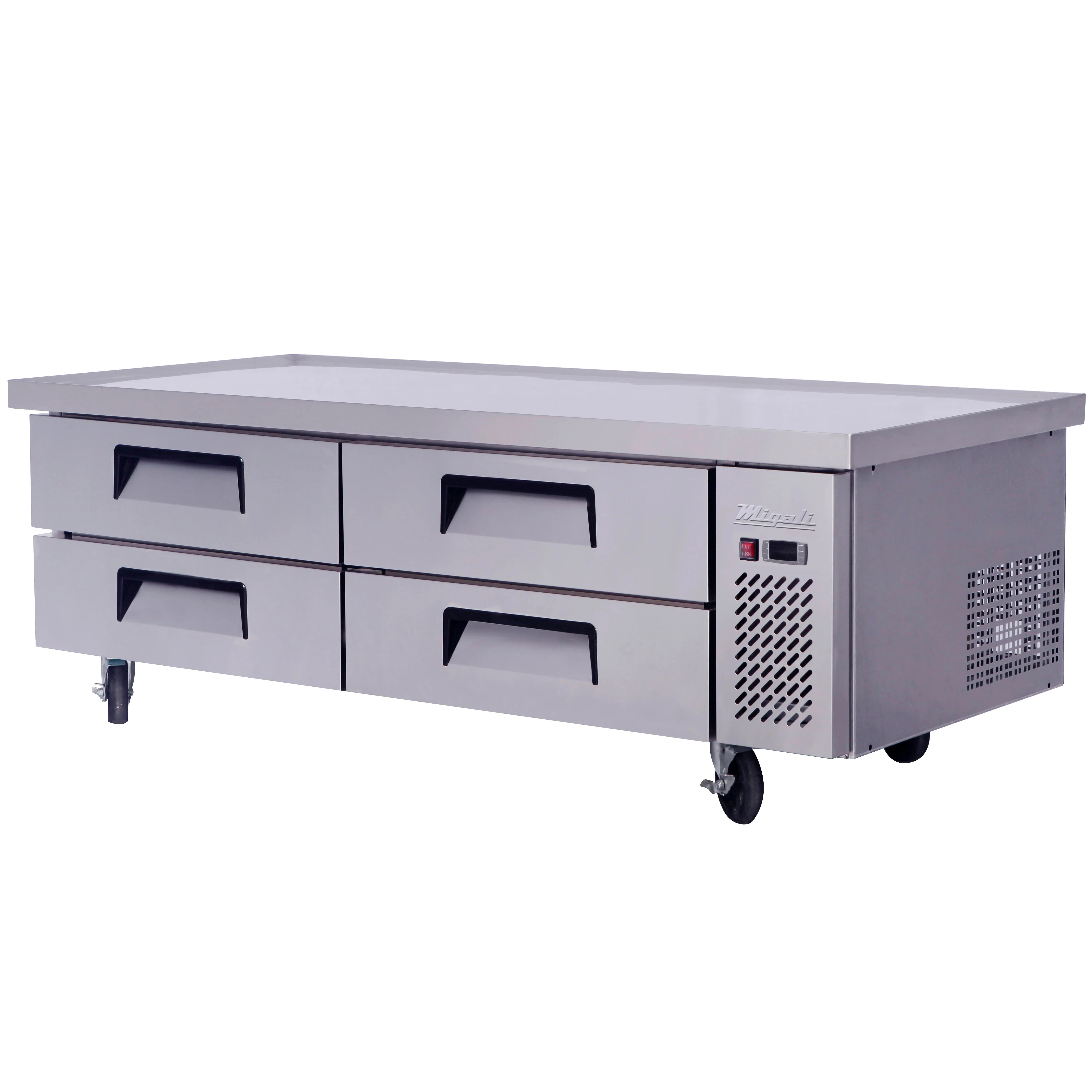 Migali C-CB72-76-HC Competitor Series 4 Drawer Refrigerated Chef Base 76" - 15 cu. ft.