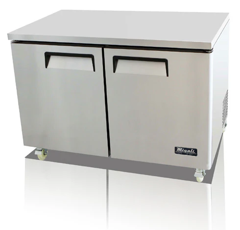 Migali C-U60F-HC Competitor Series 2 Solid Door Undercounter / Worktop Freezer 60" - 18.2 cu. ft.