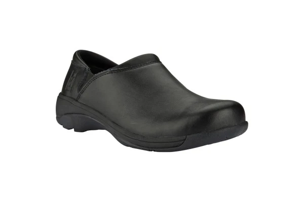 Mozo M43703-9 Forza Women's Slip Resistant Shoes with Gel Insoles - Black - Size 9