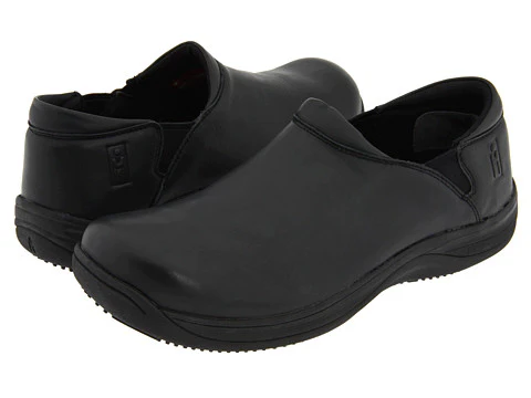Mozo M43803-10 Forza Men's Slip Resistant Shoes with Gel Insoles - Black - Size 10