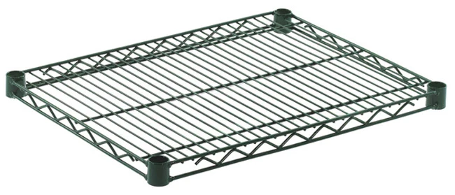 Olympic J1824K Green Epoxy Wire Shelf 18" x 24" - Image 2