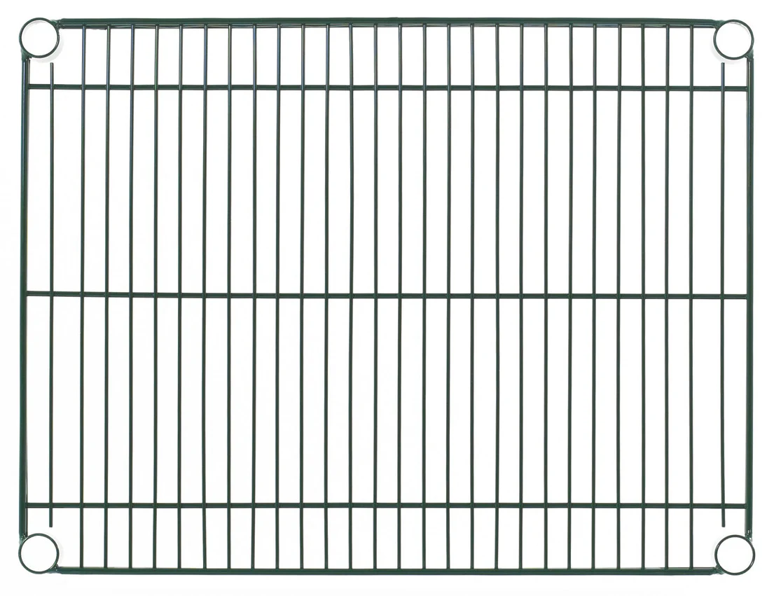 Olympic J1824K Green Epoxy Wire Shelf 18" x 24" - Image 3