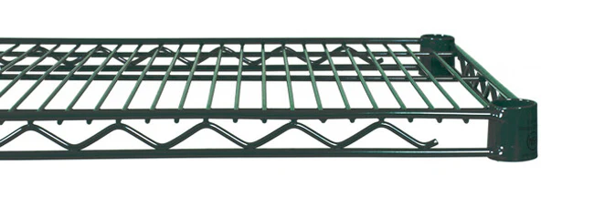 Olympic J1836K Green Epoxy Wire Shelf 18" x 36" - Image 5