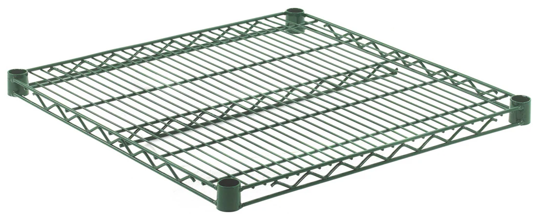 Olympic J2424K Green Epoxy Wire Shelf 24" x 24" - Image 2