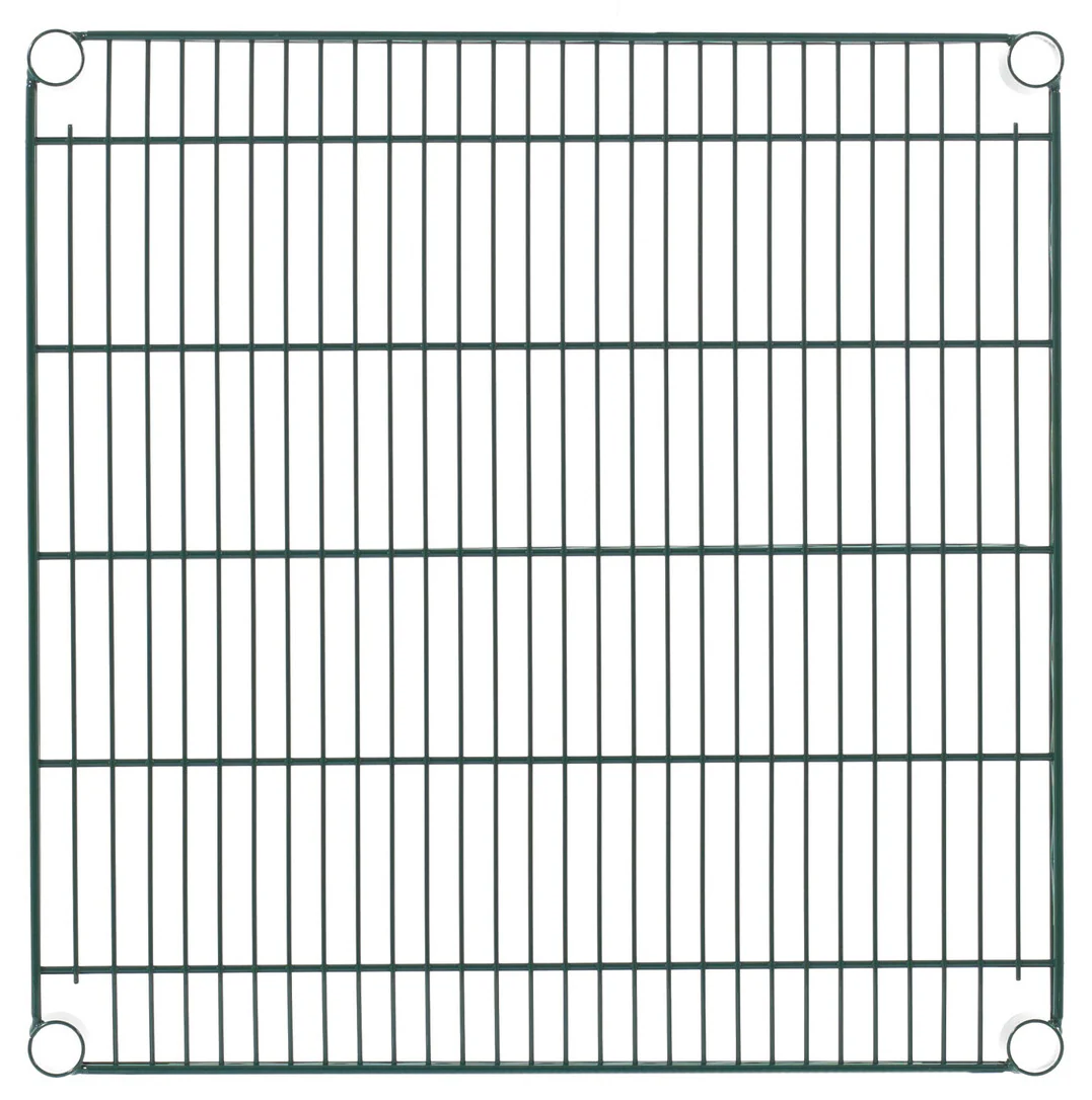 Olympic J2424K Green Epoxy Wire Shelf 24" x 24" - Image 3