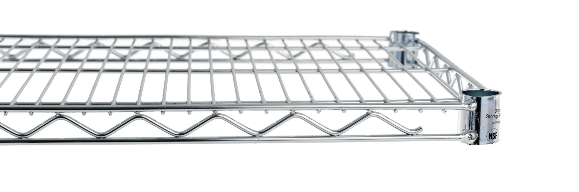 Olympic J2436C Chromate Finish Wire Shelf 24" x 36" - Image 4