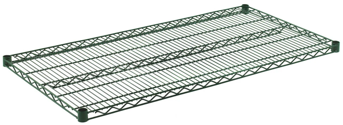 Olympic J2448K Green Epoxy Wire Shelf 24" x 48" - Image 2