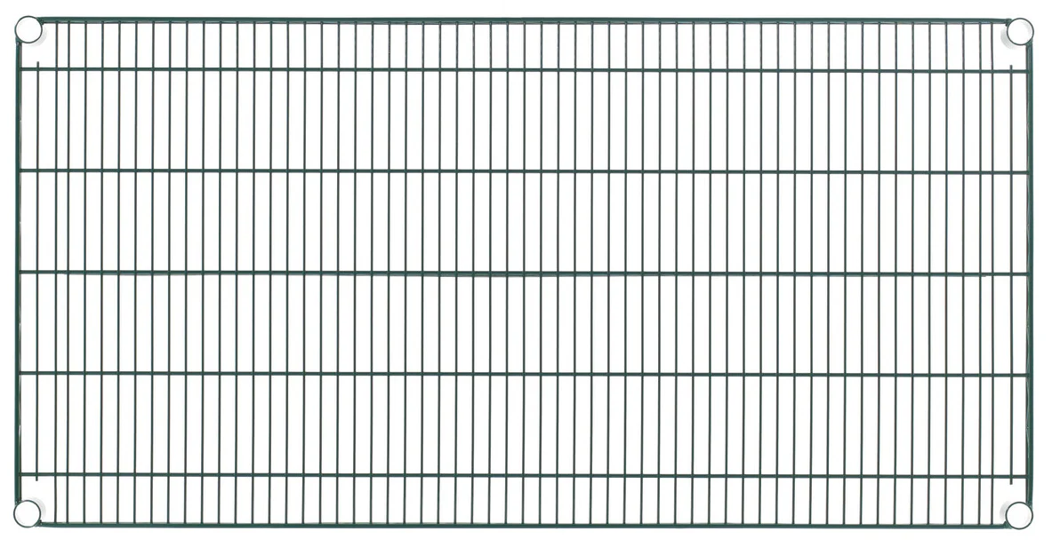 Olympic J2448K Green Epoxy Wire Shelf 24" x 48" - Image 3