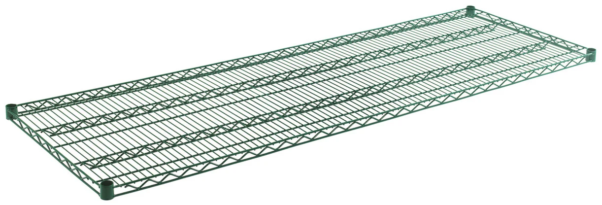 Olympic J2472K Green Epoxy Wire Shelf 24" x 72" - Image 2