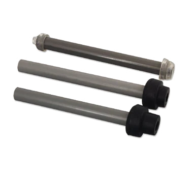 American Metalcraft OFP7 Plastic Overflow Pipe with Rubber Bushing 7"H - fits 1" & 1-1/2" Drains and Funnel Strainers - Image 2