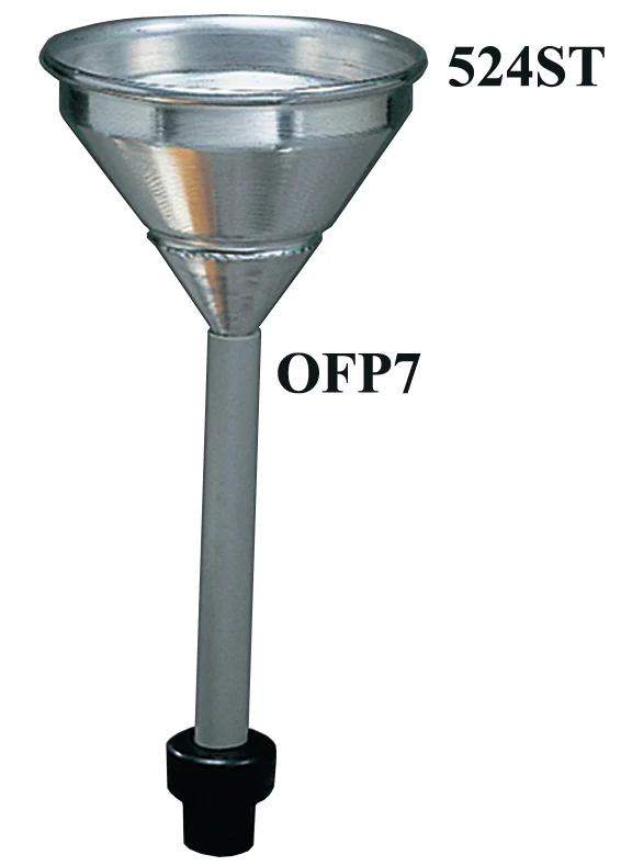American Metalcraft OFP7 Plastic Overflow Pipe with Rubber Bushing 7"H - fits 1" & 1-1/2" Drains and Funnel Strainers - Image 3