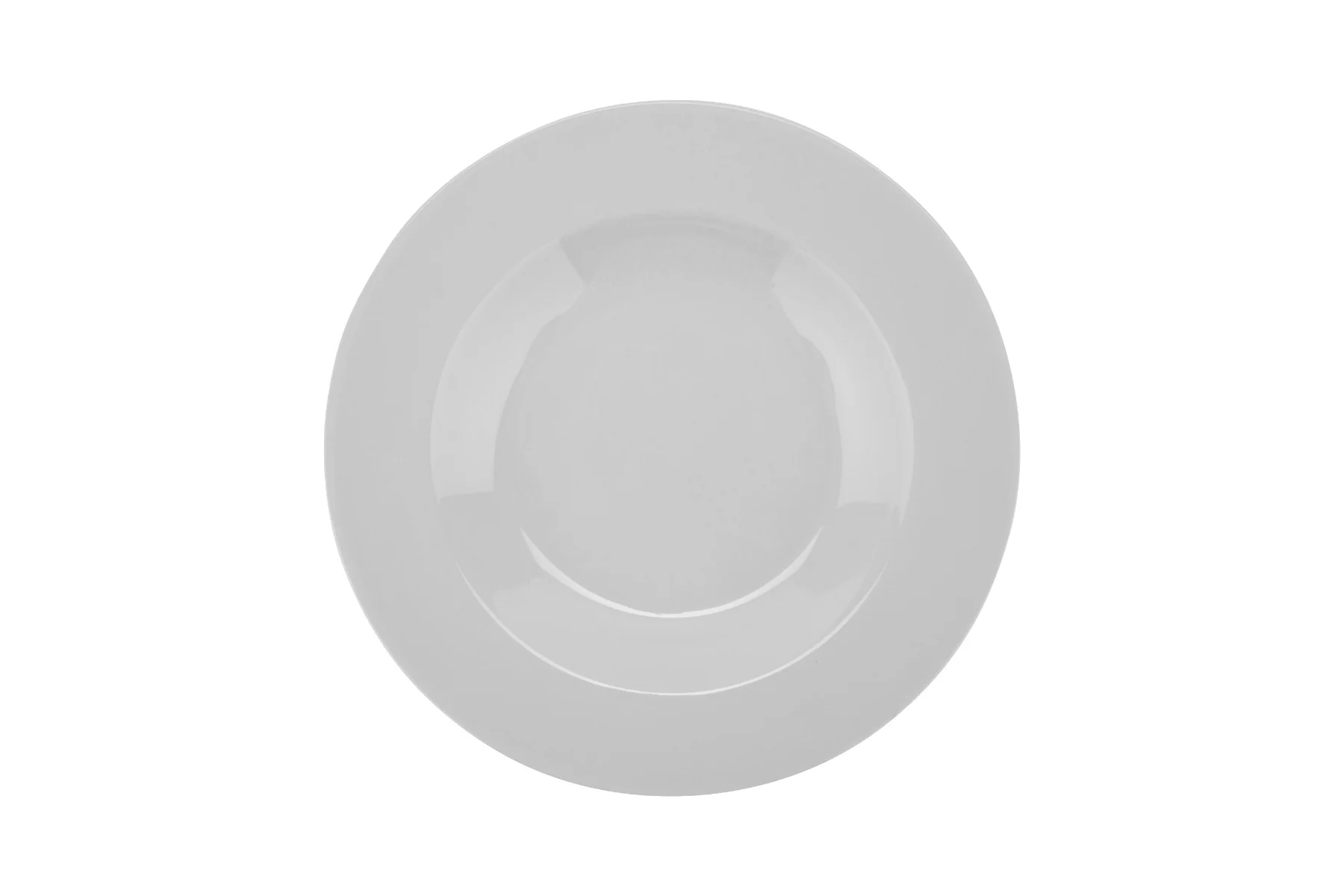 GET B-1611-DW Diamond White Melamine Wide Rim Pasta Bowl 16 oz. - White - 12/Case