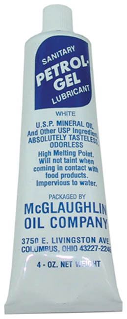Jayhawk Q-666 Petrol-Gel Sanitary Lubricant 4 oz. - Food Grade - Image 2