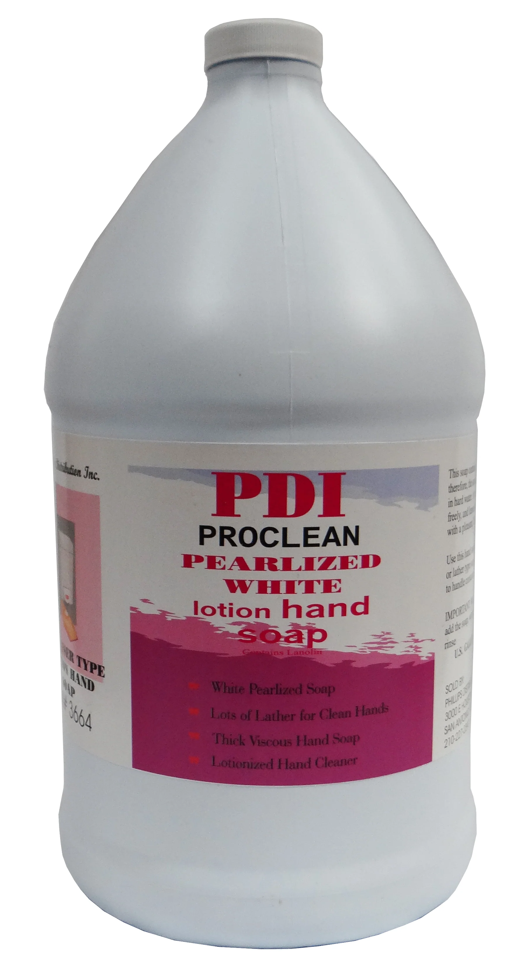 Phillips PD3664 Lotion Hand Soap 1 gal. - Pearl White