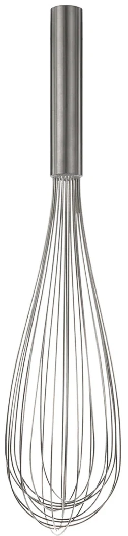 Browne 571210 Stainless Steel Deluxe Piano Whip / Whisk with Epoxy Filled Handle 10" - Image 2