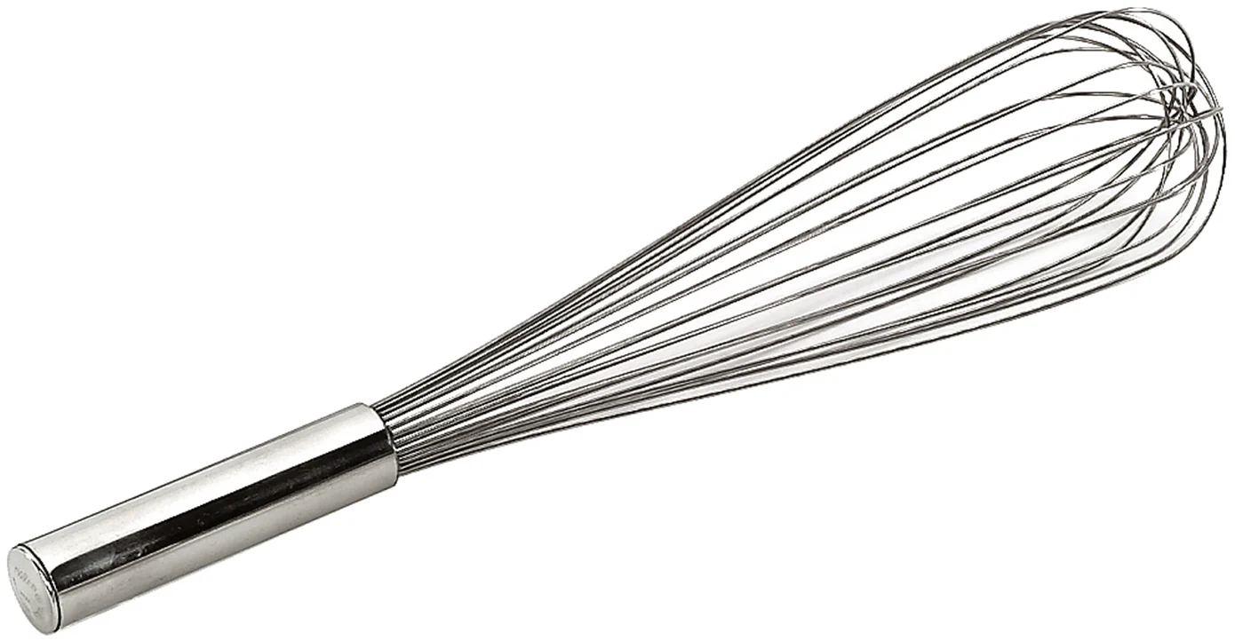 Browne 571212 Stainless Steel Deluxe Piano Whip / Whisk with Epoxy Filled Handle 12"