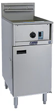 Pitco E35 Economy Electric Floor Fryer with Thermostat 35 lbs./cap. - 208v/1-ph, 15kW - Image 2