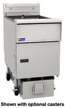 Pitco SE18RS-1FD-SSTC Solstice Floor Electric Fryer with Solid State Controls and Under-Fryer Drawer Filtration 70-90 lb./cap - 208v/3-ph, 22kW - Image 2