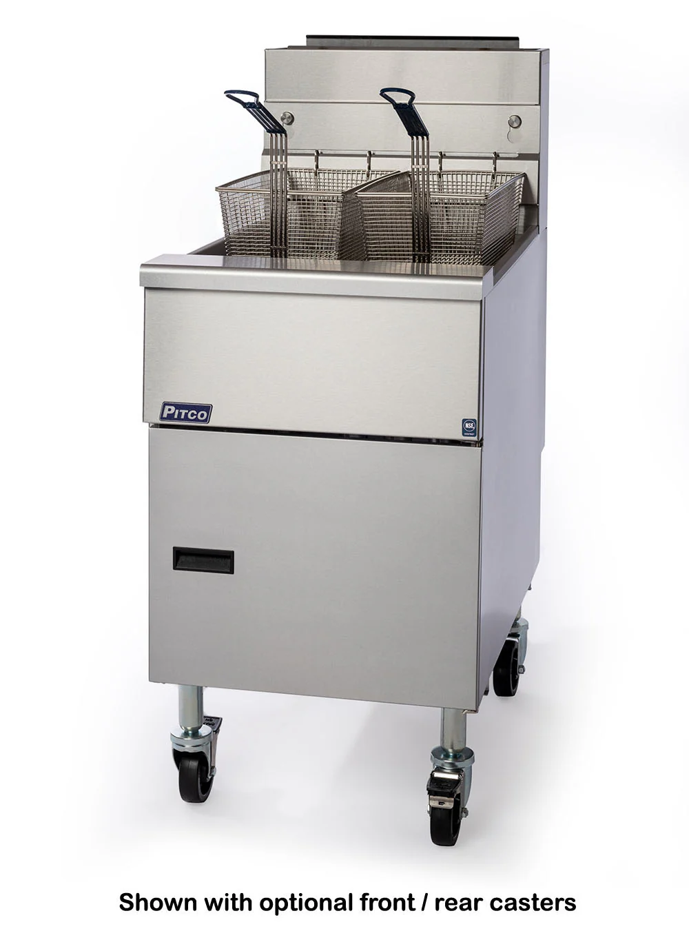 Pitco SG18-S-LP Solstice Liquid Propane Floor Fryer w/ Millivolt Controls 70-90 lbs./cap - 140,000 BTU - Image 6