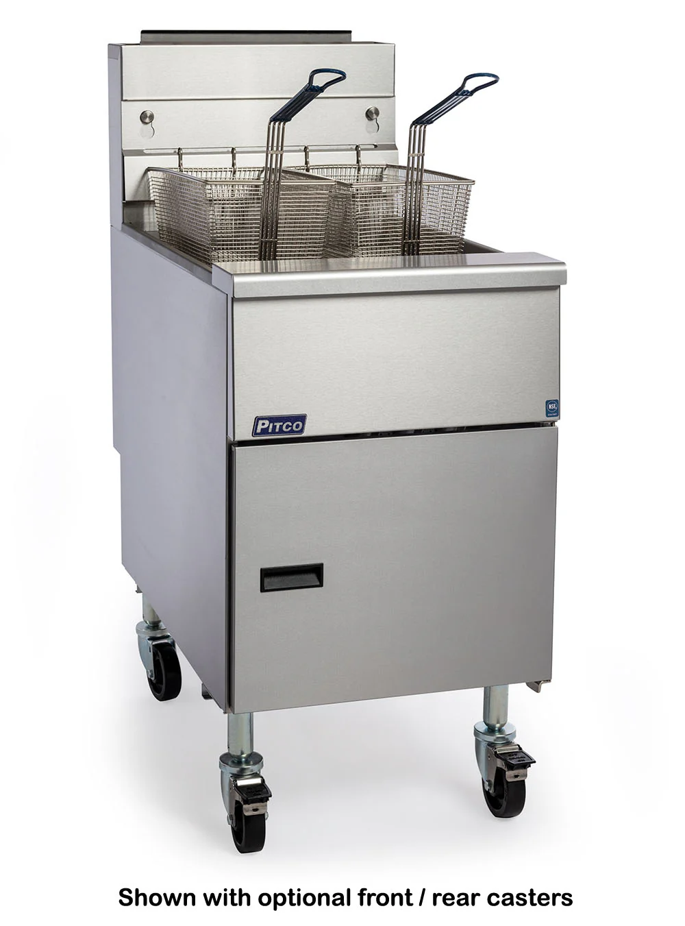Pitco SG18-S-LP Solstice Liquid Propane Floor Fryer w/ Millivolt Controls 70-90 lbs./cap - 140,000 BTU - Image 9