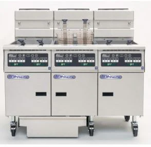 Pitco SSH55-3FD-SSTC Floor Fryer NG 3 Tank I-12 Computer Control 150 lb. Free Standing 240000 BTU - Image 5