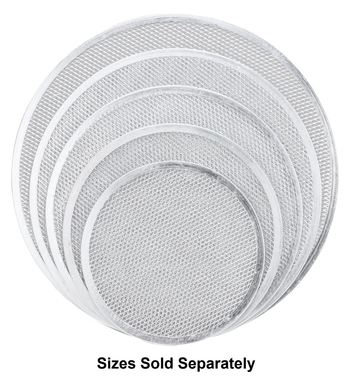 Browne 575368 Aluminum Seamless Rim Pizza Screen 18" - Image 3
