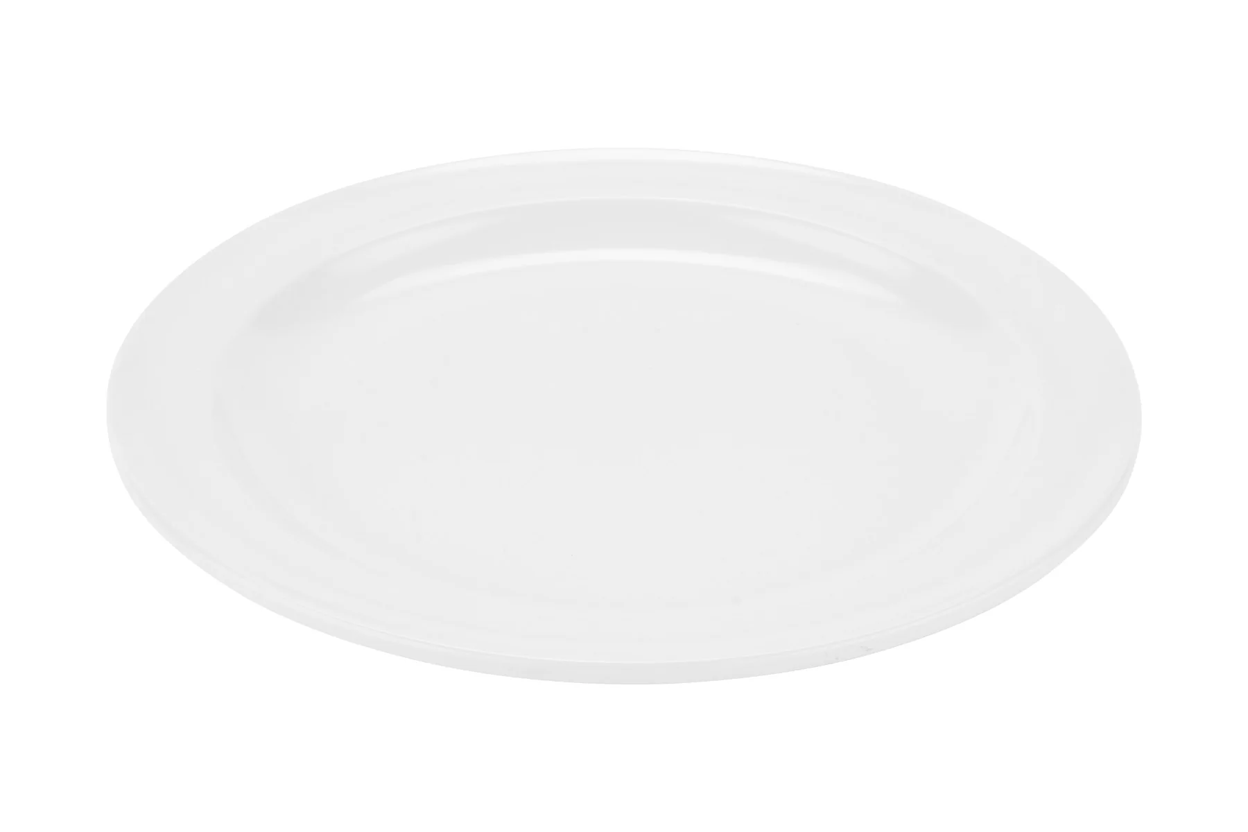 GET DP-507-W SuperMel Melamine Round Dessert Plate 7-1/4" - White - 24/Case - Image 2