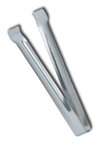 Vollrath 47106 Economy 1-Piece Stainless Steel Pom Tongs 6" - Image 2