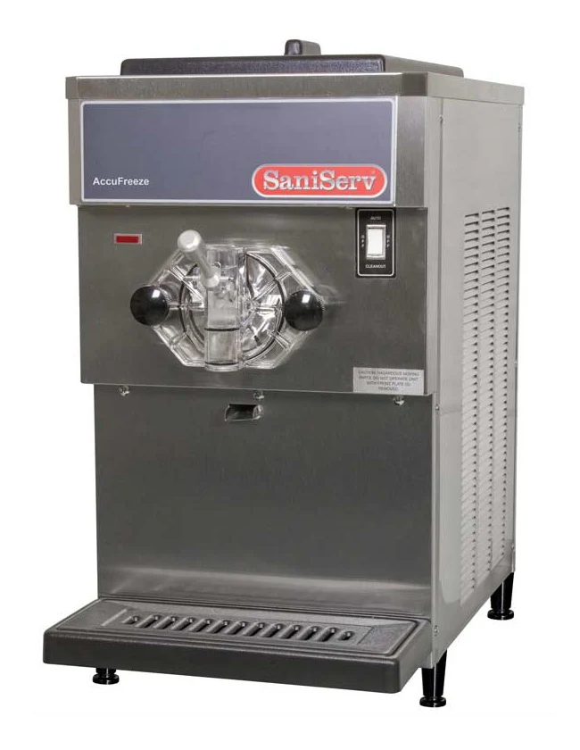 Saniserv 408 Countertop Soft Serve Ice-Cream Machine / Frozen Yogurt Machine with (1) 20 qt. Hopper - Air or Water Cooled - 115v