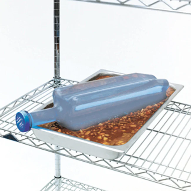 San Jamar RCU128 Rapi-Kool Plastic Cold Paddle 4-1/2" dia. x 21"H - Holds 128 oz. - Image 2