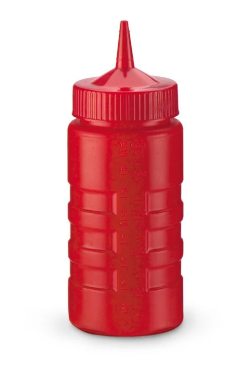 Vollrath 4916-02 Traex Red Squeeze Bottle 16 oz.