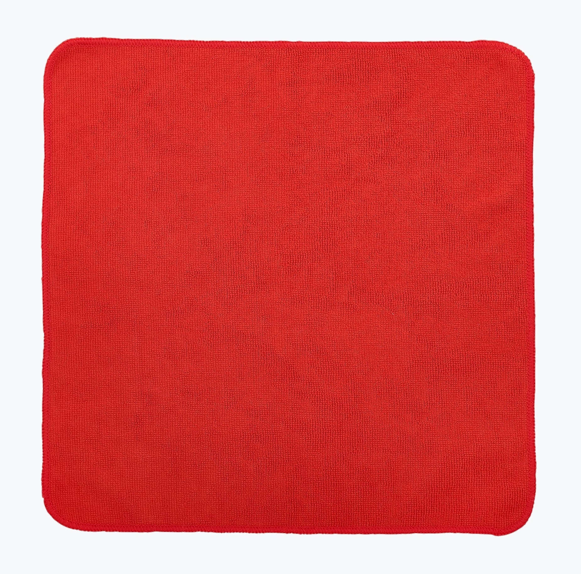 Rubbermaid 1820577 HYGEN r-40 Recycled Commercial Light Duty Microfiber Cloth 12" x 12" - Red
