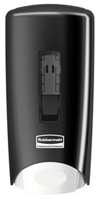 Rubbermaid 3486592 Flex Wall Mount Manual Skin Care Dispenser for Foam or Liquid Hand Soap 1000/1300 ml - Black - Image 2