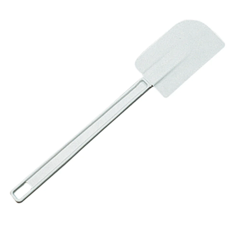 Rubbermaid FG1901000000 Cold Silicone Scraper / Spatula with White Poly Handle 9-1/2"OAL
