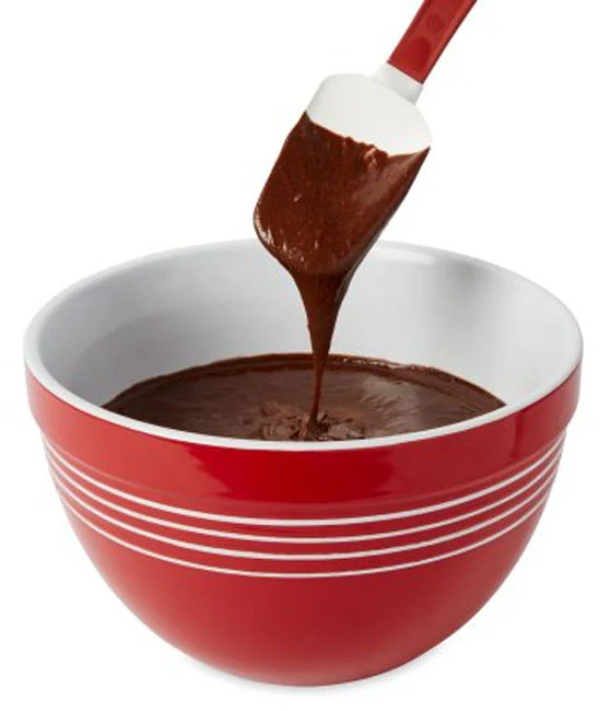 Rubbermaid FG196600RED High-Heat Silicone Spoon Scraper / Spatula with Red Nylon Handle 9-1/2"OAL - Image 4