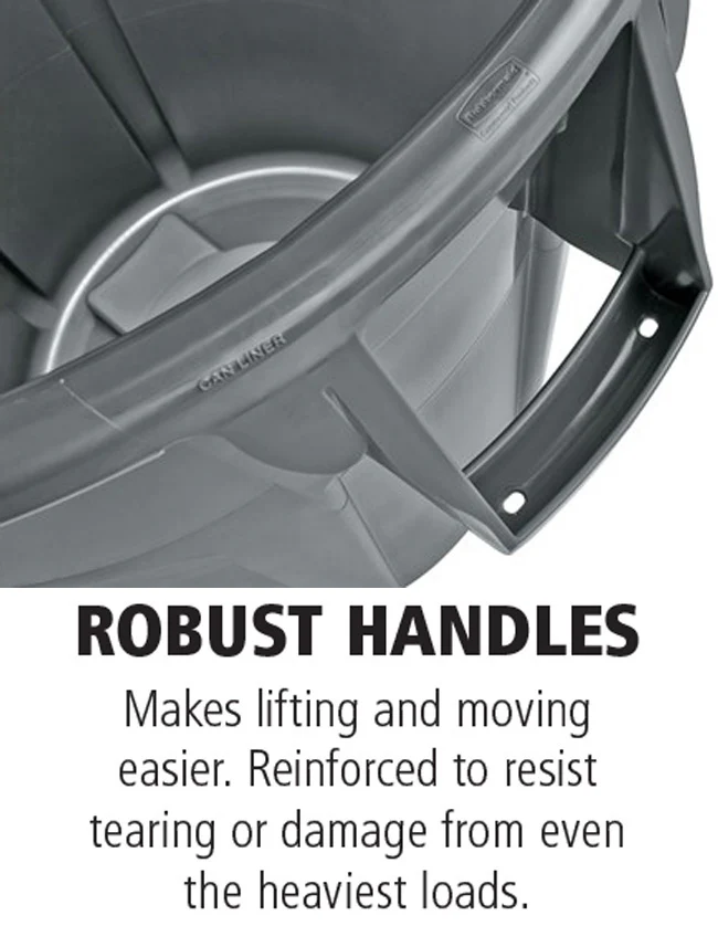 Rubbermaid FG265500GRAY Vented BRUTE Round Container 55 gal - Gray - Image 11