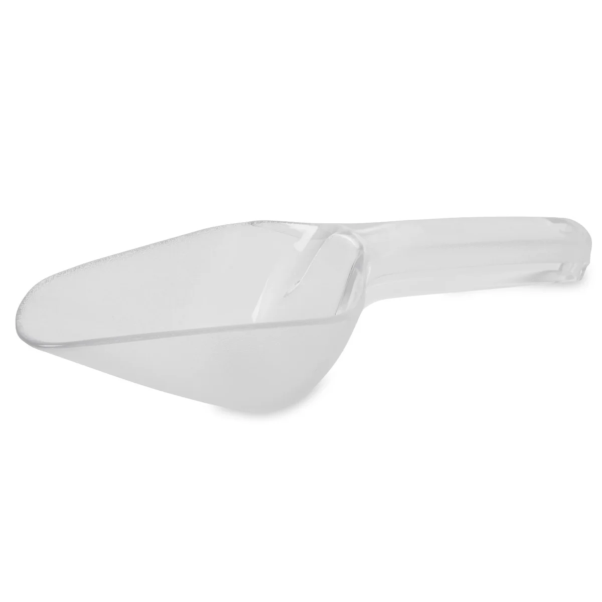 Rubbermaid FG288200CLR Bouncer Plastic Bar Scoop 6 oz. - Clear - Image 3